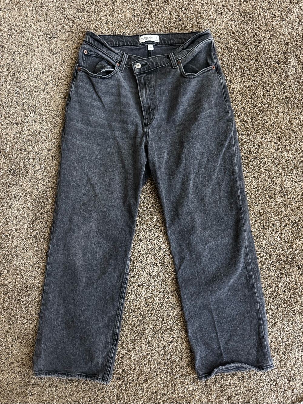 Abercrombie & Fitch Black High-Rise Jeans
